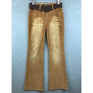 Vintage Duchesse Women's Flared Bell Bottom Corduroy Pants size 5